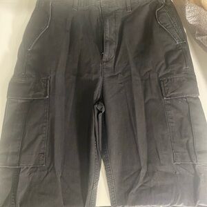 Men's Black Cargo Pants